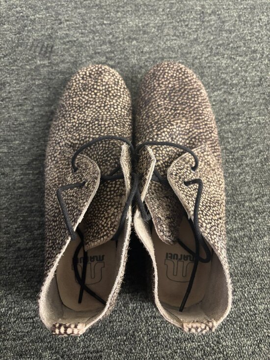 Maruti, Cowhide & Leather Booties, Size 38 - Picture 1 of 4